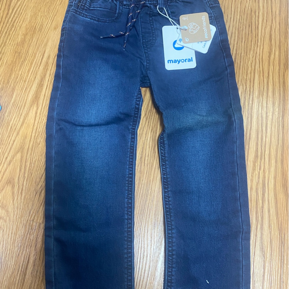 Mayoral Dark Blue Jeans jogger